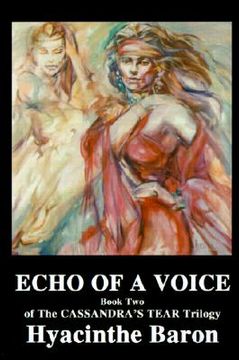 portada echo of a voice: book two of the cassandra's tear trilogy (en Inglés)