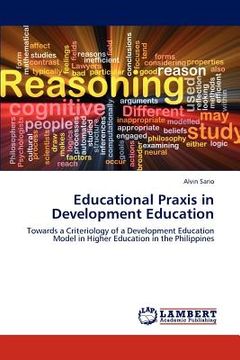 portada educational praxis in development education (en Inglés)