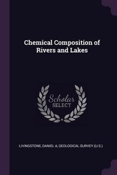 portada Chemical Composition of Rivers and Lakes (in English)