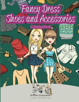 portada Fancy Dress Shoes and Accessories Coloring Book