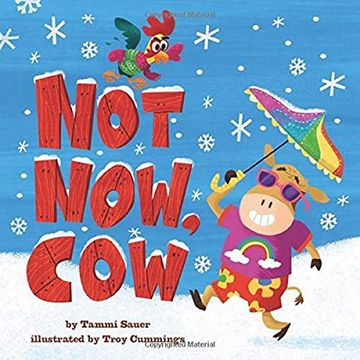 portada Not Now, cow (en Inglés)
