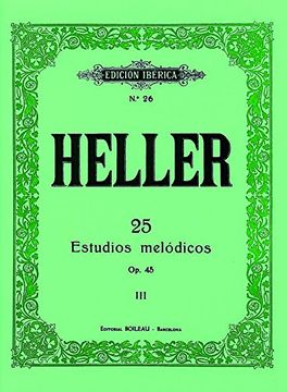 portada 25 Estudios Melódicos, op. 45 (in Spanish)