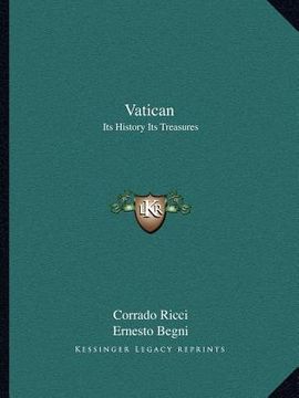 portada vatican: its history its treasures (en Inglés)