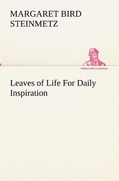 portada leaves of life for daily inspiration (en Inglés)