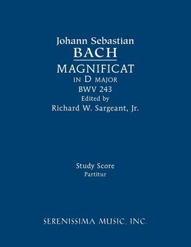 portada Magnificat in d Major, bwv 243: Study Score (in English)