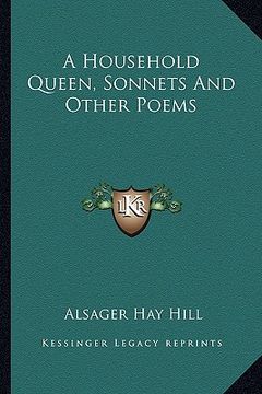 portada a household queen, sonnets and other poems