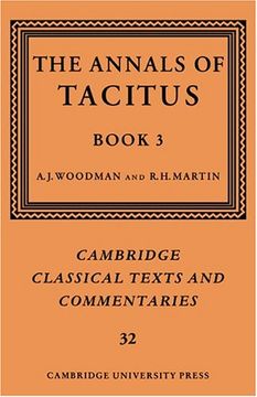 portada The Annals of Tacitus: Book 3 Paperback: Bk. 3 (Cambridge Classical Texts and Commentaries) (en Inglés)