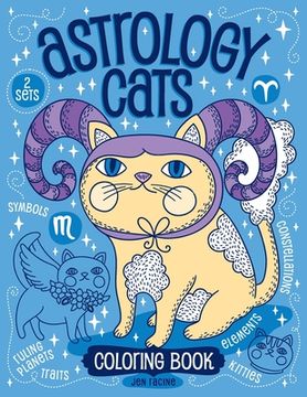 portada Astrology Cats Coloring Book (in English)