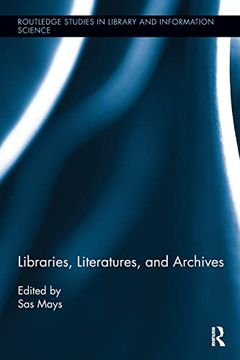 portada Libraries, Literatures, and Archives (en Inglés)