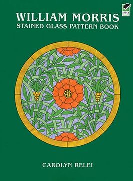 portada william morris stained glass pattern book