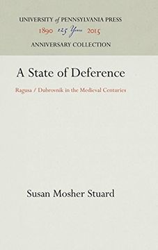 portada A State of Deference: Ragusa (en Inglés)