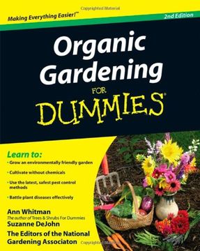 portada Organic Gardening for Dummies (en Inglés)