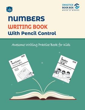 portada SBB Number Writing Book with Pencil Control (en Inglés)