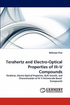 portada terahertz and electro-optical properties of iii-v compounds (en Inglés)