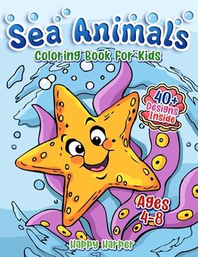 portada Sea Animals Coloring Book