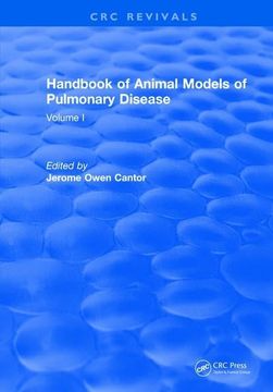 portada CRC Handbook of Animal Models of Pulmonary Disease: Volume I (en Inglés)
