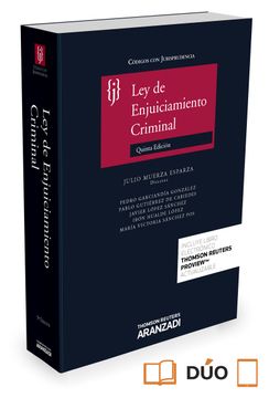 portada Ley de Enjuiciamiento Criminal (Papel + E-Book) (Código con Jurisprudencia) (in Spanish)
