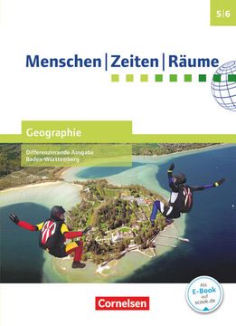portada Menschen-Zeiten-Räume - Geographie Differenzierende Ausgabe Baden-Württemberg 2016 - Band 1: 5. /6. Schuljahr: Schulbuch (en Alemán)