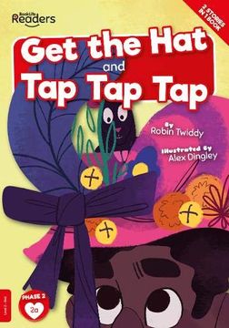 portada Get the hat and tap tap tap (Booklife Readers) (en Inglés)