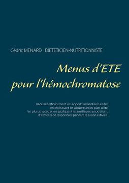 portada Menus d'été pour l'hémochromatose (en Francés)
