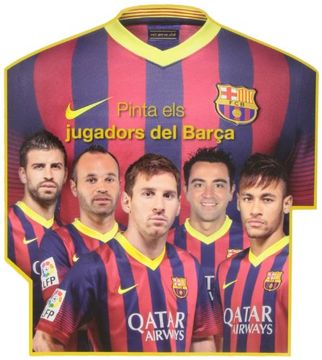 portada Pinta Els Jugadors Del Barça (FORA DE COL.LECCIÓ-EP)