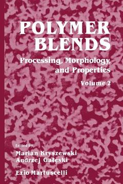 portada Polymer Blends: Volume 2: Processing, Morphology, and Properties (in English)
