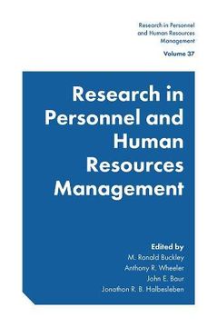 portada Research in Personnel and Human Resources Management (en Inglés)