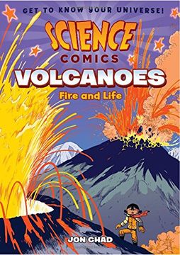 portada Science Comics: Volcanoes: Fire and Life