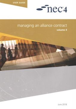 portada Nec4: Managing an Alliance Contract, June 2018 (in English)