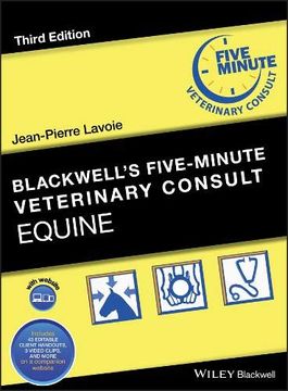 portada Blackwell's Five-Minute Veterinary Consult: Equine (en Inglés)