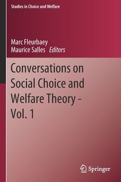 portada Conversations on Social Choice and Welfare Theory - Vol. 1 (en Inglés)