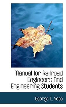 portada manual ior railroad engineers and engineering students