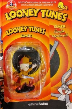 portada Looney Tunes Colección Libro + figura Elmer