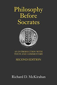 portada Philosophy Before Socrates: An Introduction With Texts and Commentary (en Inglés)