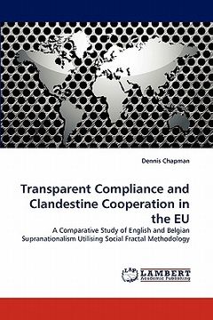 portada transparent compliance and clandestine cooperation in the eu (en Inglés)
