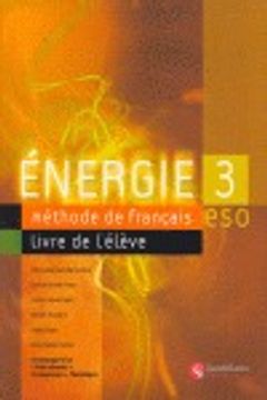 portada energie 3, méthode de français, eso