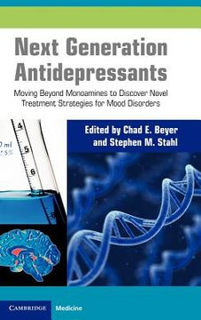 portada Next Generation Antidepressants Hardback (Cambridge Medicine (Hardcover)) (en Inglés)
