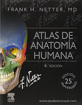 portada Atlas de Anatomía Humana - 6ª Edición (+ Studentconsult)