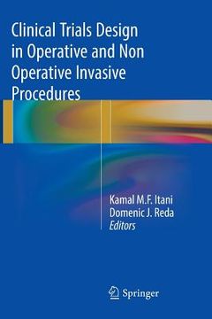 portada Clinical Trials Design in Operative and Non Operative Invasive Procedures (en Inglés)