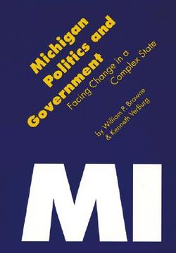 portada michigan politics & government: facing change in a complex state (en Inglés)