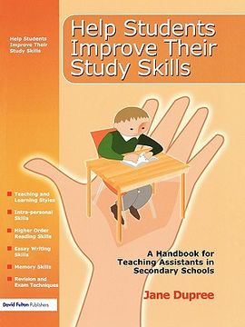 portada help students improve their study skills: a handbook for teaching assistants in secondary schools (en Inglés)
