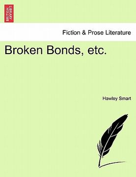 portada broken bonds, etc. (en Inglés)