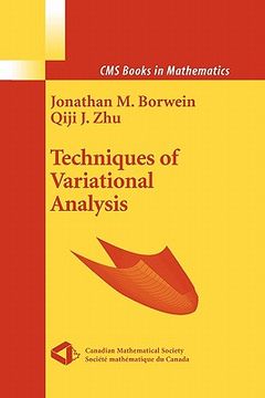 portada techniques of variational analysis
