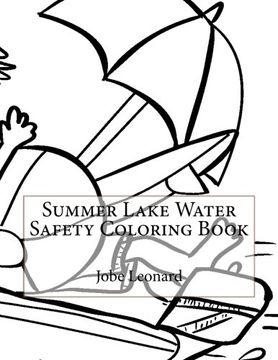 portada Summer Lake Water Safety Coloring Book