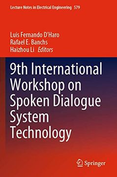 portada 9th International Workshop on Spoken Dialogue System Technology (en Inglés)