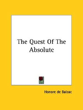 portada the quest of the absolute (in English)