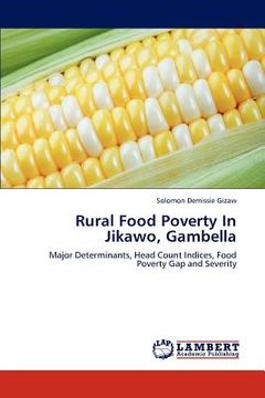 portada rural food poverty in jikawo, gambella (en Inglés)