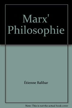 portada Marx' Philosophie