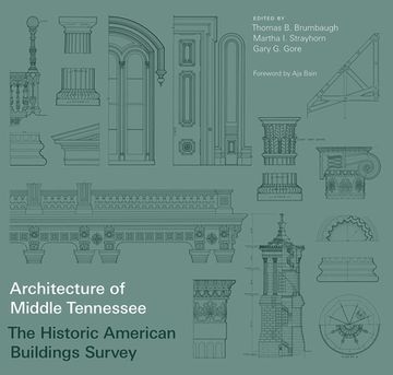 portada Architecture of Middle Tennessee: The Historic American Buildings Survey (en Inglés)