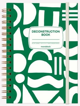 portada Cuaderno Anillado Monoblock Deconstruction Book (Tamaño a5 - Hoja Punteada) / pd.